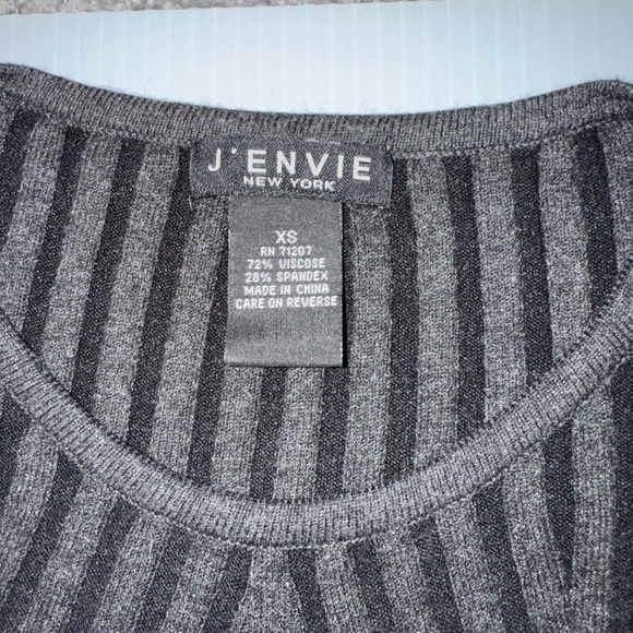 J'Envie Women's Sweater / Black - Charcoal XS - Picture 4 of 7